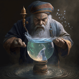 An NPC portrait generated by AI